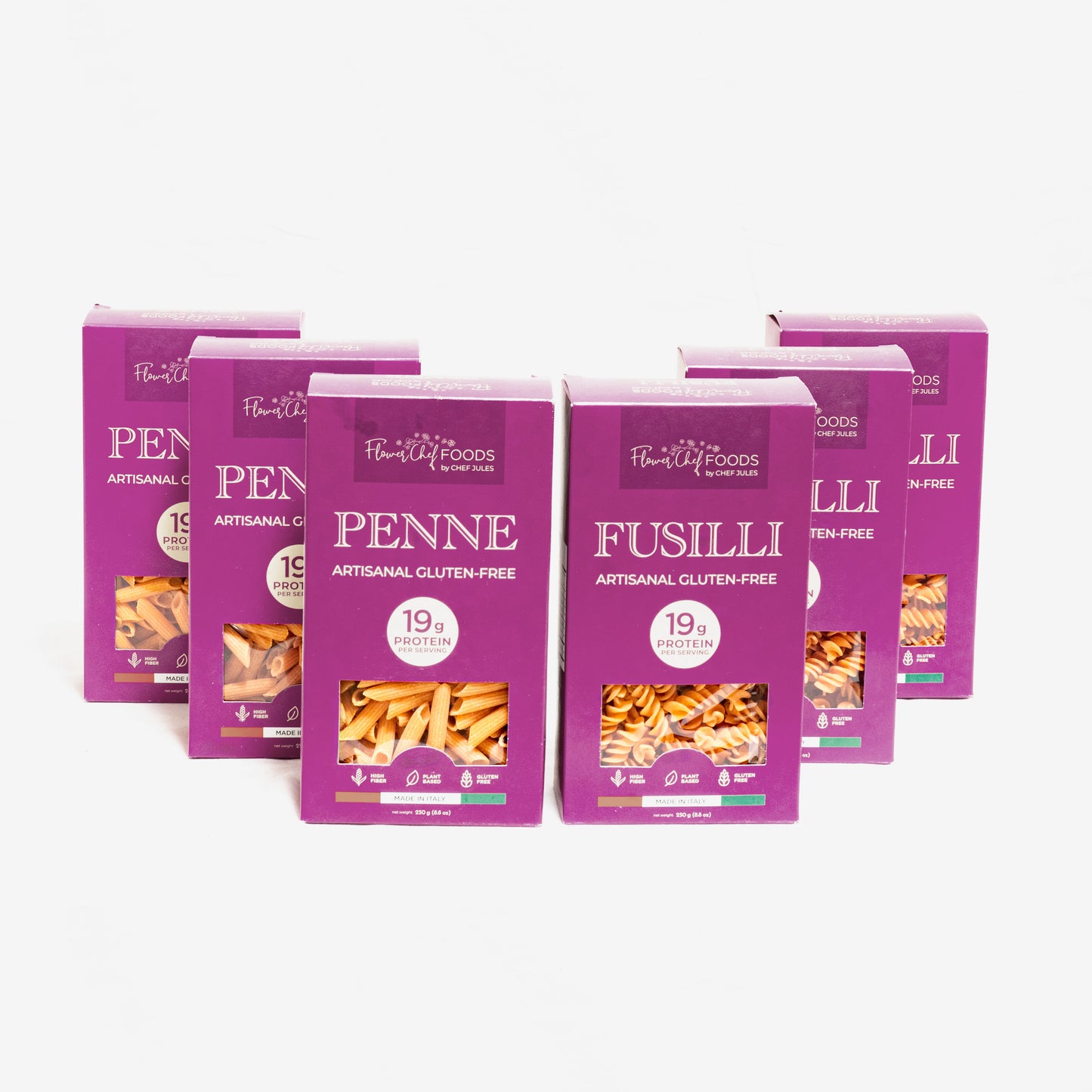 Artisanal Gluten Free Pasta - Penne fusilli - 6 pack