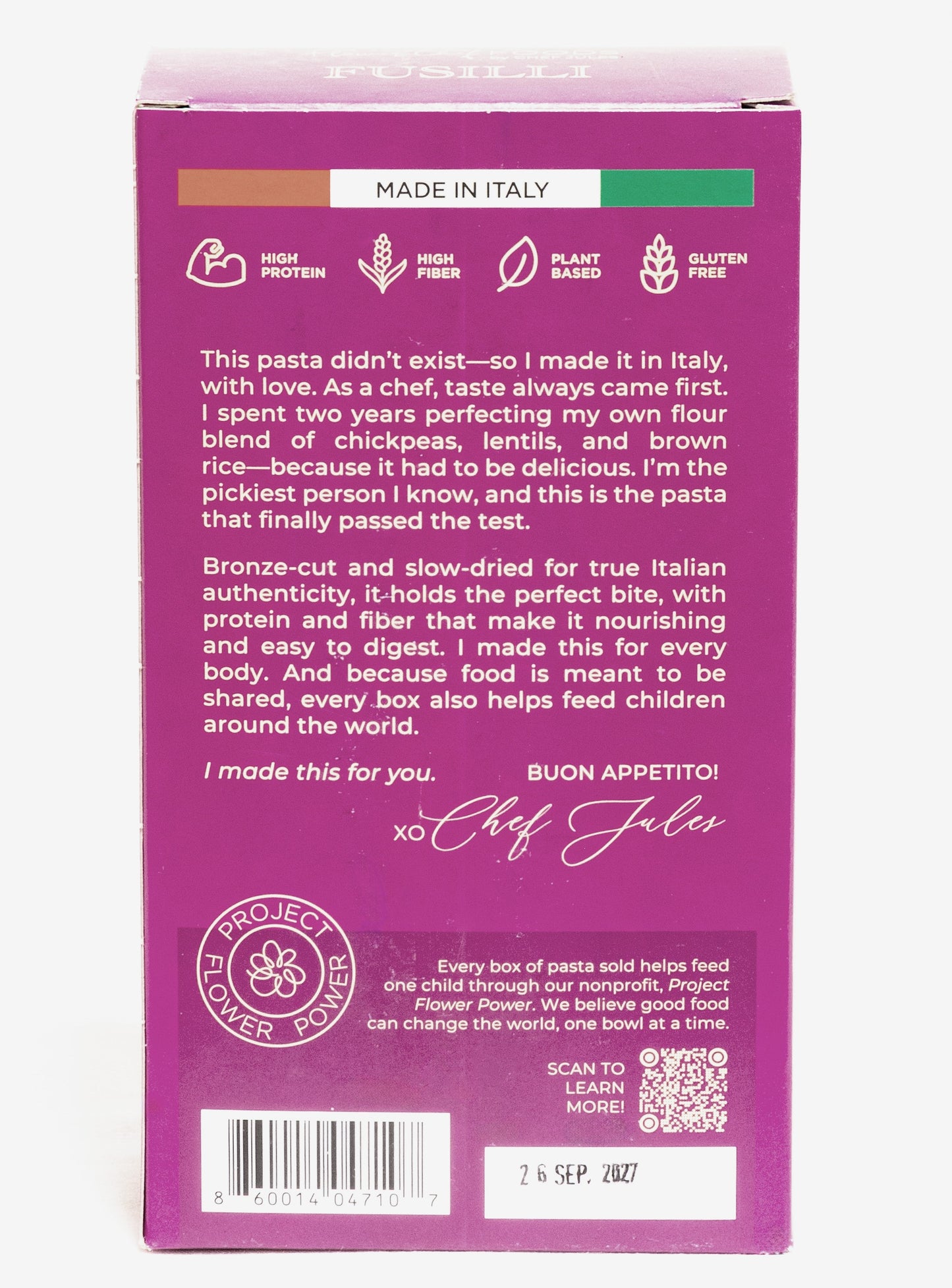 High Protein Pasta - Fusilli