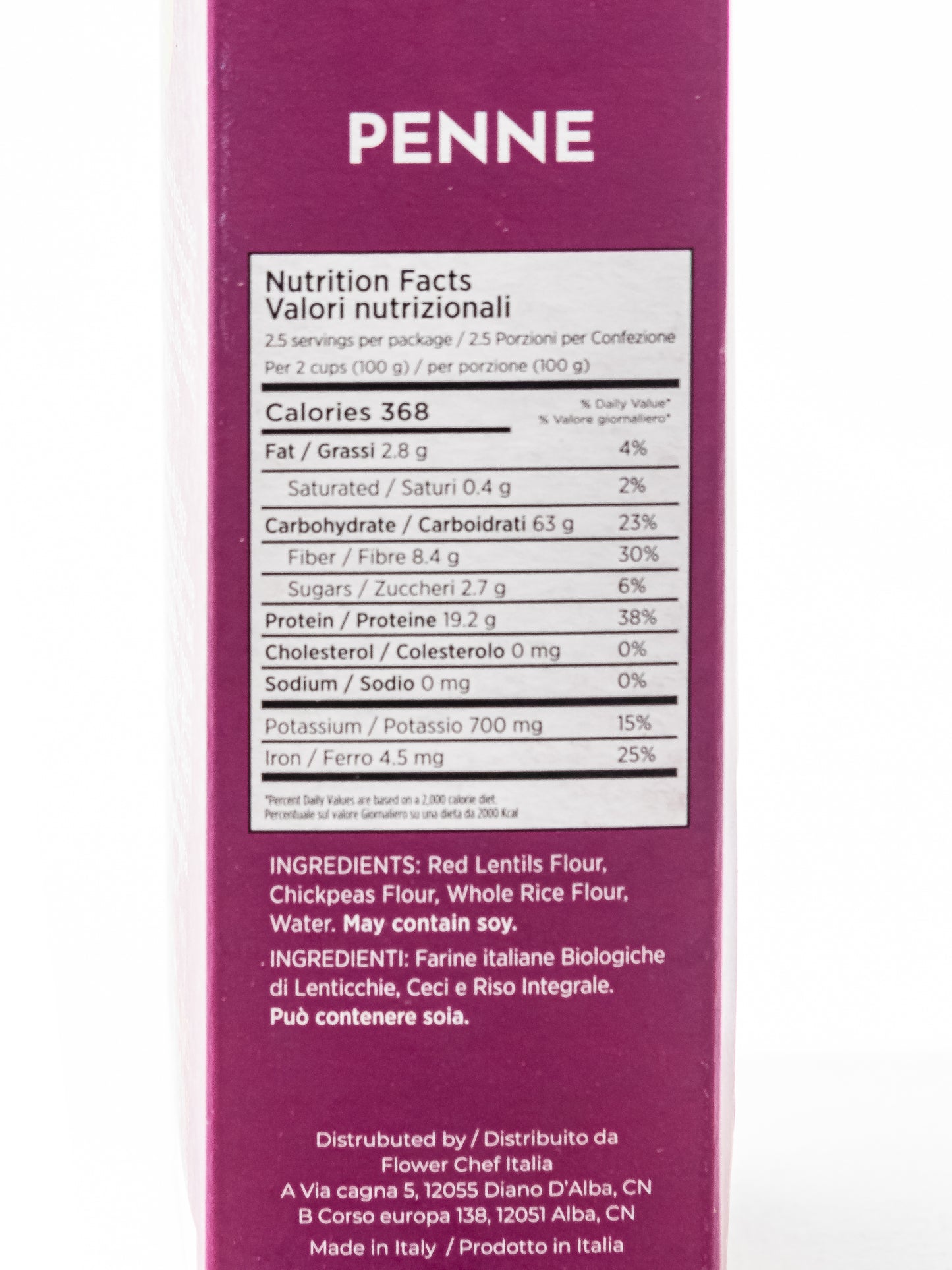 High Protein Pasta - Penne - pack of 3